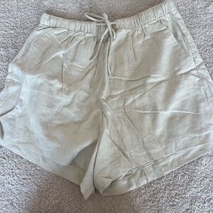 Abercrombie & Fitch linen shorts